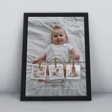 Quadro decorativo personalizado, tema: Bebê