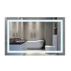 Espelho 70X120 Led Touch 2 Em 1 Led Frio E Quente