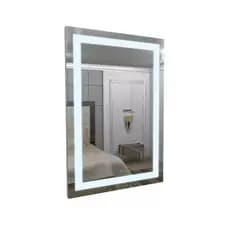 Espelho 80x70 Jateado Led Touch
