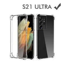 Capa Capinha Para Samsung Galaxy S21 ULTRA Transparente Anti Impacto Case Silicone TPU