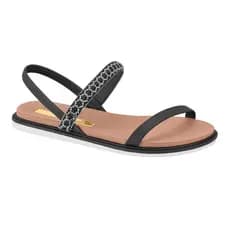 Sandalia Moleca Feminina Flat Rasteira Anatômica Macia Confortável 5443.131