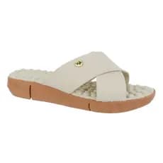 Tamanco Feminino Chinelo Ortopédico Anatômico Massageador Papete  Plataforma Confort Via Angel 56-3