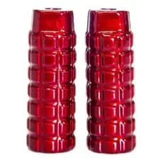 Par Apoio Trolhinha Suporte De Pé Eixo Para Manobras Pequena Na Cor Vermelho