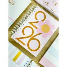 Agenda Personalizada 2025/2026  capa com seu nome