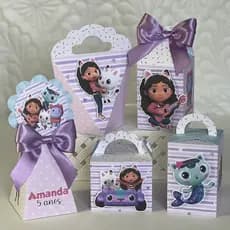 Kit 15 caixas Festa a casa Magica da gaby e outros Lembrancinhas Personalizadas