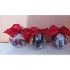 Bolas de Natal Personalizada com Foto