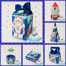 Kit 15 caixinhas festa Astrounata menino e menina e outros Lembrancinha Personalizada