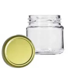 12 Potes de Vidro 150ml com Tampa