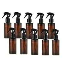 Frasco PET 250ml Organizador com Válvula Mini Gatilho Spray Kit 10 Unidades