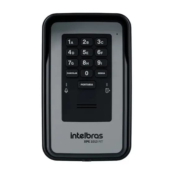 Porteiro externo XPE 1013 Fit com teclado luminoso intelbras