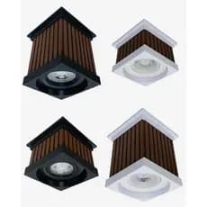 Spot ripado 3D, Spot de sobrepor LED, Spot Sobrepor Teto com Lâmpada LED + Lâmpada LED Inclusa