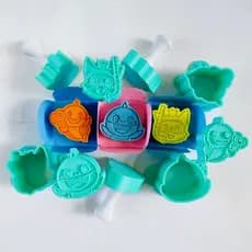 Modelador Ejetor modelo BABY SHARK , Delicado para Brigadeiro, Doce, Massa e Biscoito