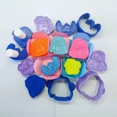Modelador Ejetor Stitch Delicado para Brigadeiro, Doce, Massa e Biscoito