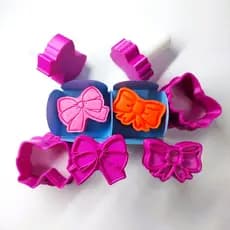Modelador Ejetor modelo LAÇOS para Cozinha - Ideal para Brigadeiro e Biscoito