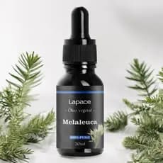 Óleo Vegetal Melaleuca Tea Tree 100% Puro 30ml Lapace Para Unha Pele Cabelo