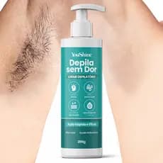 Creme Depilatório Depila Sem Dor YouShine 250g Depilação para Corpo Pernas Axilas Virilhas Aloe Vera