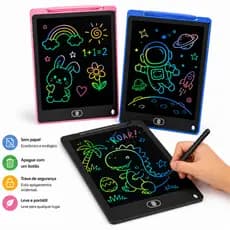 Brinquedo Lousa Mágica Tela Lcd Tablet Infantil De Escrever E Desenhar 8.5 Polegadas infantil