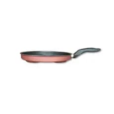 Frigideira Teflon 4 Ovos/hamburgueres Antiaderente Rose