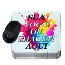 Kit 10 Mouse Pads Personalizados Com Sua Arte/foto Mousepad