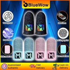 2026 BlueWow À Prova De Suor Para Celular Legends Luvas Gradientes Manga De Dedo Móvel Touchscreen Controlador De Jogo T