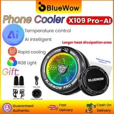 Nova Atualização À Prova De Quebra-Cabeça BlueWow 15W X109 AI Pro Radiador De Telefone Para Celular Phablet Fan Semicond