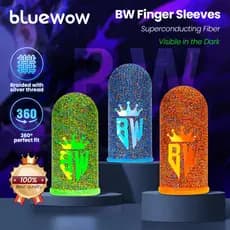Luvas De Jogo Para Celular Com Manga De Dedo Jogos BlueWow King PUBG Respirável Pontas Dos Dedos Capa Antiderrapante De