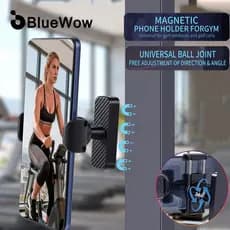 Suporte Magnético Para Telefone BlueWow Academia-360 ° Portátil Ajustável E Forte Gravação De Treino , Itens Essenciais