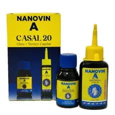 Nanovin A Cavalo de Ouro Kit Óleo + Tônico - Casal 20