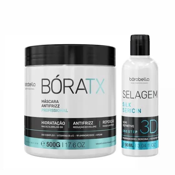 Borabella Bóratx 500g - Gratis Borabella Selagem 90ml