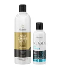 Borabella Não Chore Mais Alisante 350ml - Gratis Borabella Selagem 90ml