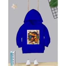 Blusa De Frio Moletom Bolso Canguru Com Capuz Varias Cores Estampa Legal Quentinho Flanelado Dino Fundo 3D