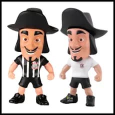 Boneco Mascote Futebol Time Corinthians Mosqueteiro Oficial Timão Gaviões