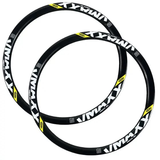 Par de Aro 26 Vzan Vmaxx DH 36F Para Freio a Disco Preto