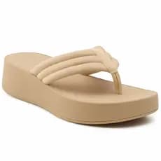 Tamanco Delta Plataforma Chinelo Feminino Nuvem Blogueiras