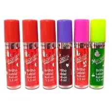 Brilho Labial Rollon Macieira HD, Kit c/ 6 peças