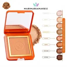 Pó Compacto Mari Maria Makeup Soft Silk – Efeito Matte, Toque Aveludado e Alta Fixação | Original