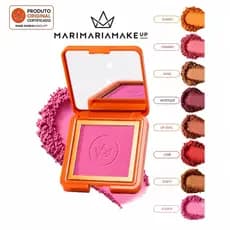 Blush Mari Maria Soft Matte Original | Alta Pigmentação | Longa Duração | Acabamento Natural
