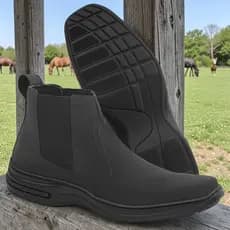 Bota Botina Masculina Nobuck Forrada Country Lisa Conforto Estilo Cano Curto Ref 8013