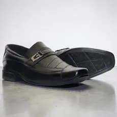 Sapato Social Fashion Couro Macio Conforto Masculino Formal Básico Elegante 3051
