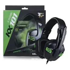 Headset Gamer X-Shark KX101 com Microfone para PC e Notebook Gamer