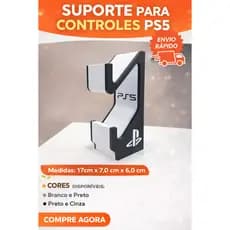 Suporte Duplo para Controles PS5 – Organize seu Setup com Estilo - playstation