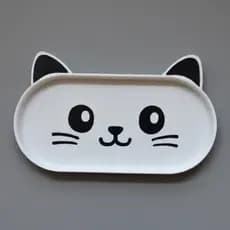 Porta Óculos de Mesa Gatinho Sorriso