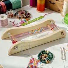 Tear Ajustável para Fazer Pulseiras Suporte para Macramê Paracord e Miçangas