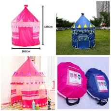 Barraca Infantil Tenda Cabana Castelo Dos Principes & Princesas Dobrável