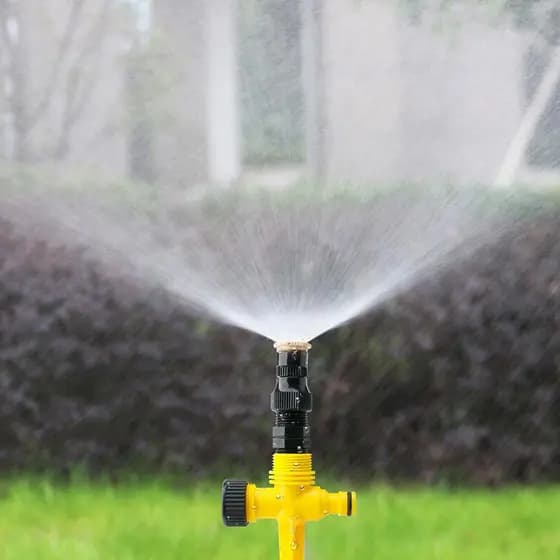 Aspersor Irrigador Circular Grama Jardim Engate Rápido 360