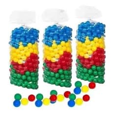 pacote com 300 ou 500 bolinhas coloridas para piscina de bolinhas