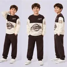 Conjunto Infantil Menino de Frio Estiloso Conjunto Infantil Masculino 4 a 12 Conjunto Inverno Menino