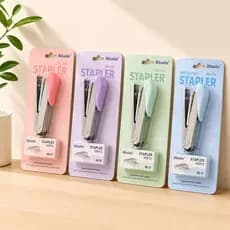 Kit Grampeador No.10 Com 1000 Grampos Para Escritório Escolar