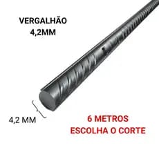 VERGALHÃO 4,2 MM - 6 METROS
