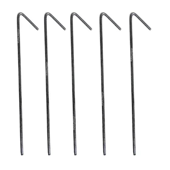 ESTACAS PARA BARRACA DE CAMPING GAZEBO BEACH TENIS FERRINHO - KIT COM 25 UNIDADES